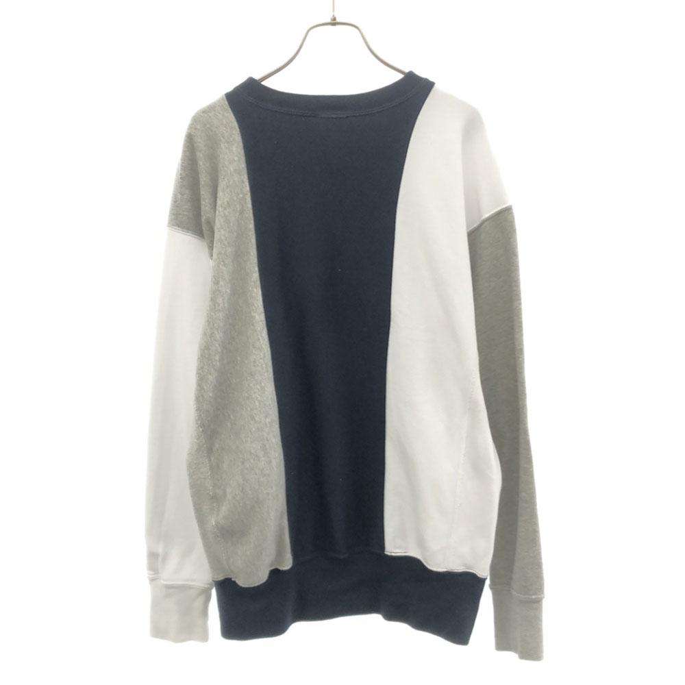 Champion C8-T014 Reverse Weave Crazy Pattern Long Sleeve Sweat Trainer Men's Used