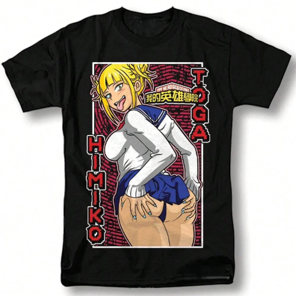 Himiko Toga Shirt My Hero Academy Waifu Anime Cosplay Girl Unisexga TShirt S