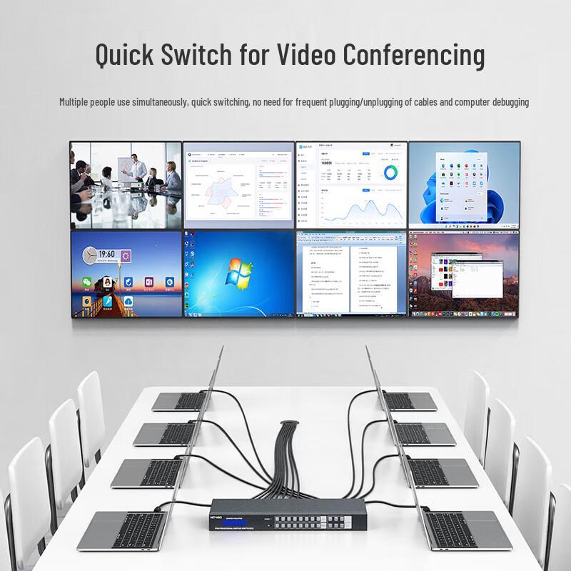 MT-Viki 4K HDMI Video Matrix Switcher & Seamless Processor