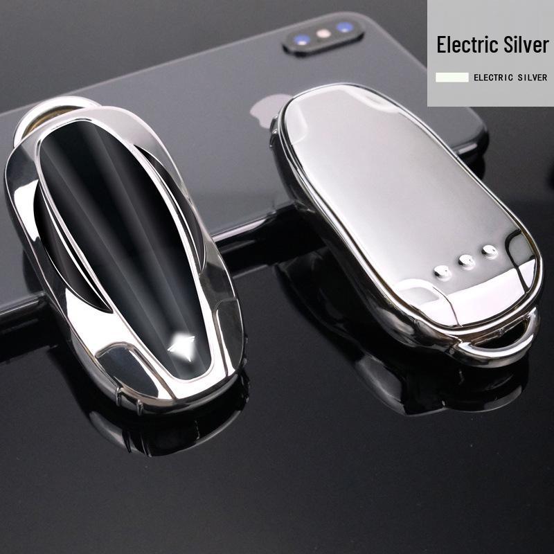 Tesla Model 3 Full-Cover TPU Smart Key Shell Case