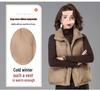 Women's Short White Duck Down Vest - 2025 Autumn/Winter Fashion, Loose and Versatile Sleeveless Outerwear