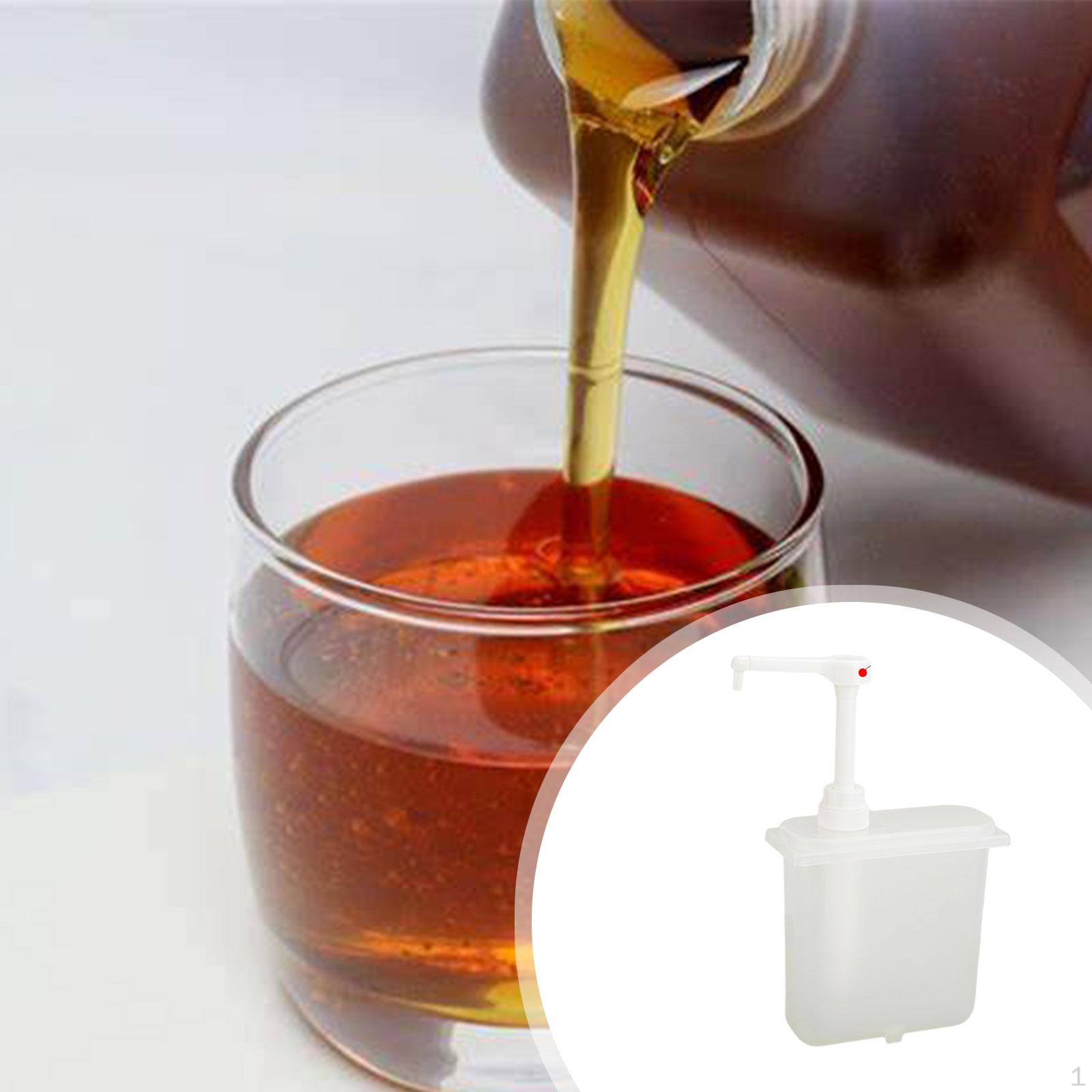 

Кофейный сироп Диспенсер Соус Фруктоза Давление Бутылка Салат Насос Ручной 2L