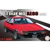 Fujimi Model 1/24 Scale Toyota 86 (2-Door GT/APEX Early Model) ID-183, Red/Gray