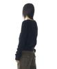 Aakam Sun Button Pattern Cardigan (Black)