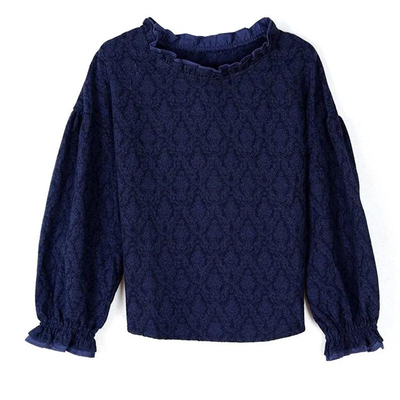 Shirts for Women Autumn Winter Thickened Pullover Warm Round-veck Stretchy Long Sleeve Oversize Jumper Tops