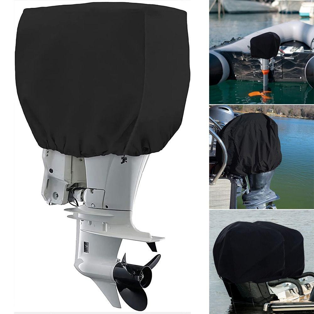 Anti-scratch Motor Engine Boat Cover 210D Oxford Cloth Paddle Hoist Cover New Waterproof Cover