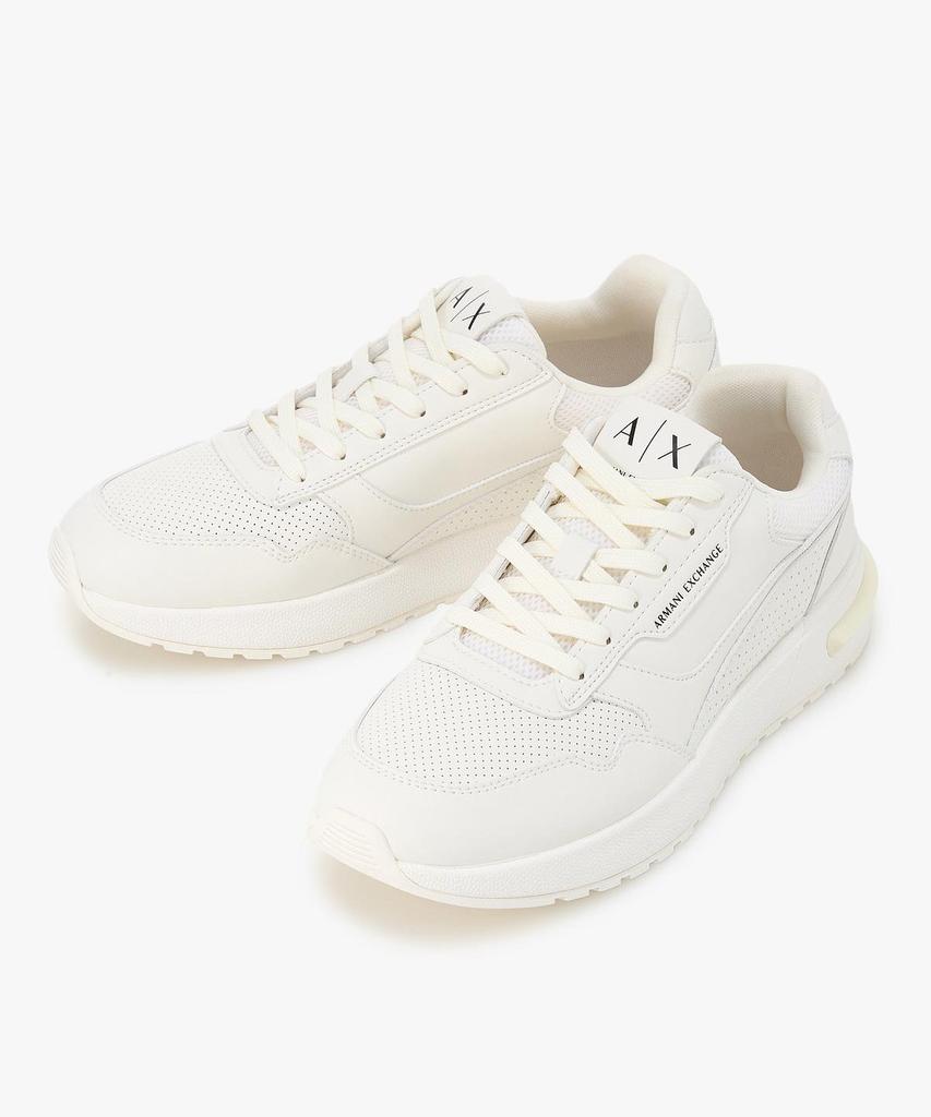 Armani Exchange Men'S Technical Fabric Sneakers _Off-White_A416175003