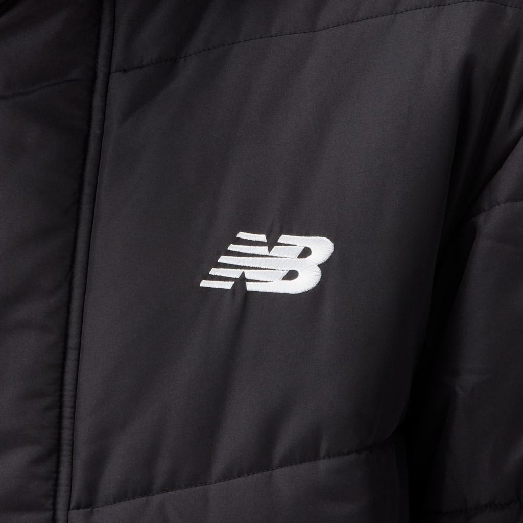 Bench Coat Soccer Cold Protection BK [New Balance] Men's (AMJ45403) (Black)