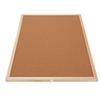 Cork Board 40x60cm Double Sided Wooden Frame Cork Bulletin Board for Office School Home