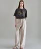 MALOUPE 9160 Linen Wide Pants (Beige)