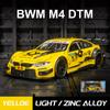 Automodell im Maßstab 1/24 für BMW IM M4 GT3 Rennwagen, Sportrennwagenmodell, Spielzeug, Miniaturkopie aus Pressgussmetalllegierung