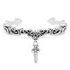 [ulterra] Men's Silver Bangle, Accessory, Brand Jewelry, Dagger Feather Bracelet (Dagger)