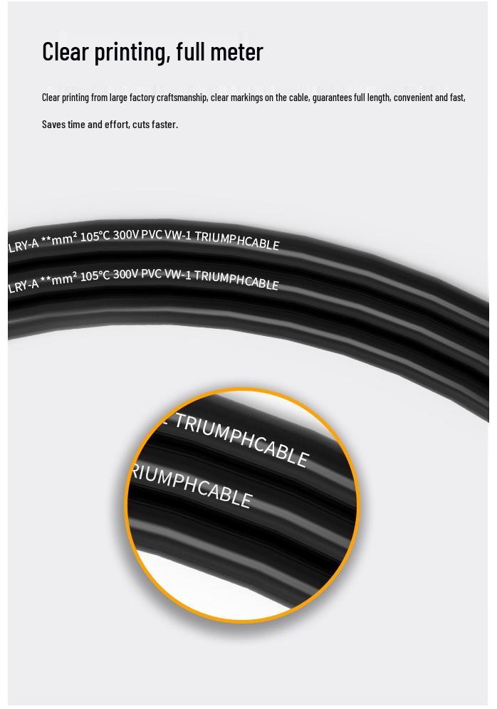 German Standard Thin-Walled FLRY-A PVC Automotive Electrical Wire 0.22/0.35/1/2.5 mm²