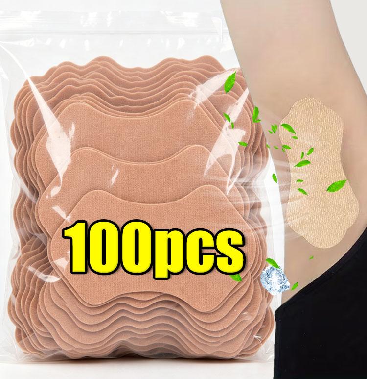 Armpit Sweat Pads Invisible Self-adhesive Underarm Sweat Pads Disposable Anti Perspiration Absorbent Women  Reduce Armpit Sweat