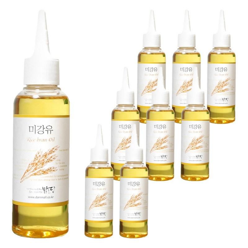 Malgeuldamm Rice Bran Oil, 100ml, 9 pcs