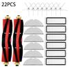 For Roborock S5 S50 S51 S55 S6 S60 S6 Pure Vacuum Cleaner Accessories HEPA Filter Mop Cloth Side Main Brush Spare Parts