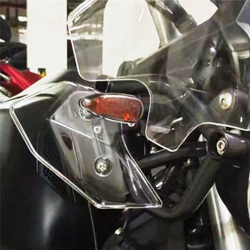 AA92-Motorcycle Fairing Side Wing Deflector Windshield For Moto Guzzi V85TT Touring Electra Street Tri Glide -