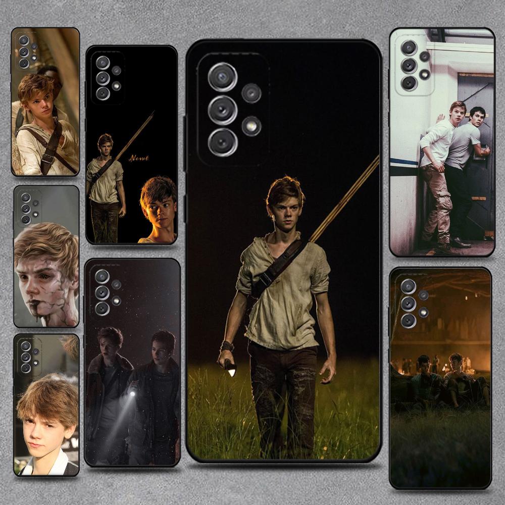 M-Maze R-Runner Newt Phone Case For Samsung S25,S24,S21,S22,S23,S30,Ultra,S20,Plus,Fe,Lite,Note,10,9,5G Black Cover