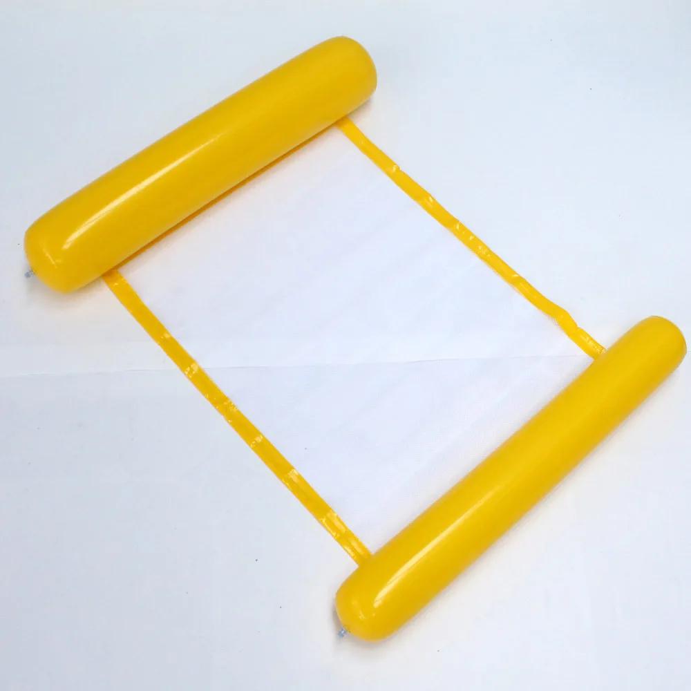 New Water Hammock Recliner Inflatable Floating Swimming Mattress Sea Swimming Ring Pool Party Toy Lounge Bed For Swimming