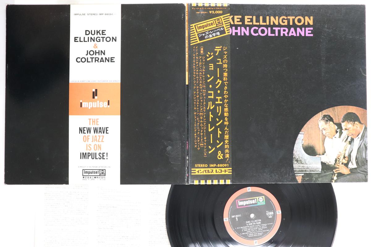 

LP Пластинка ДЮК ЭЛЛИНГТОН, ДЖОН КОЛТРЕЙН - Дюк Эллингтон и Джон Колтрейн IMP88091 ABC IMPULSE 1973 Япония Оби Джаз Б/У
