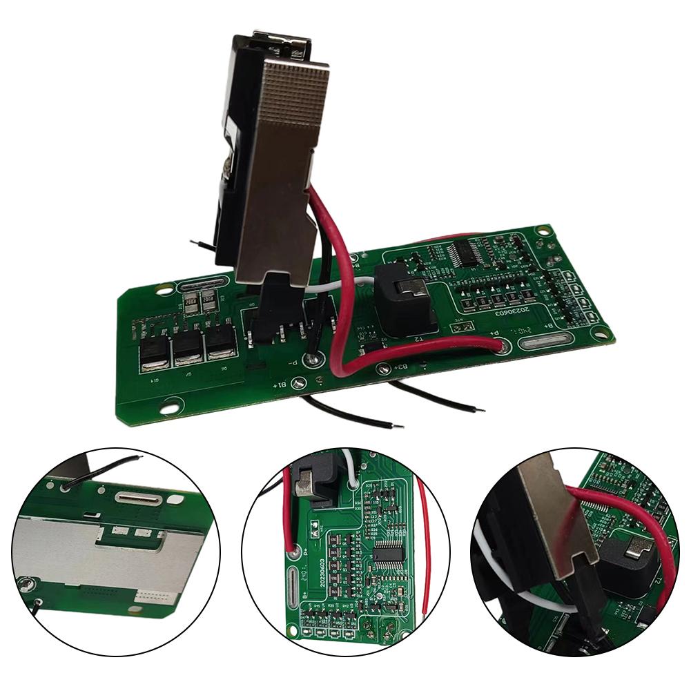 Chip Board Protection Board Accessories Parts Replacement Green PCB 1pcs Assemble Protection For P108 Tools Battery