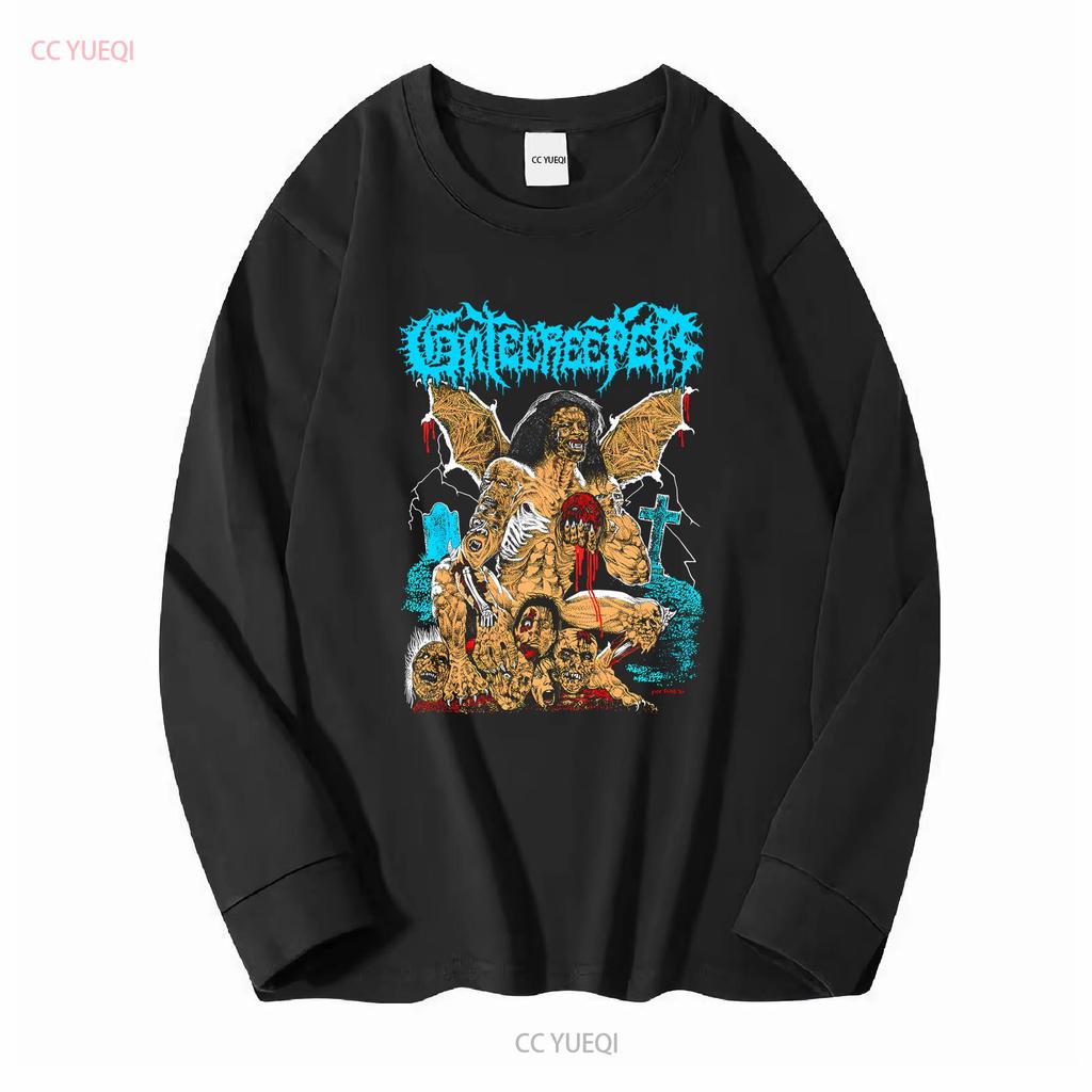 GATECREEPER HEADSPLIT T shirt Cotton tee All sizes YA1017 vintage Washed streetwear Stylish designer clothes Casual Slightly