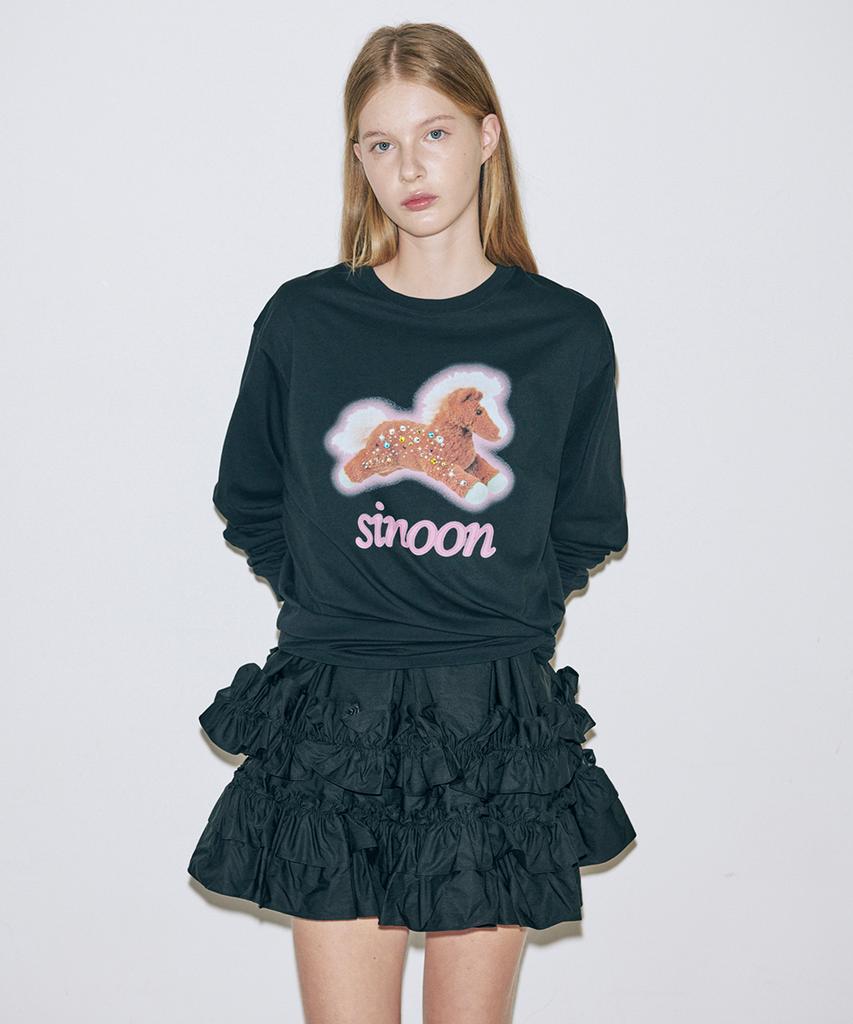 SINOON Horse Beads Long Sleeve (Black)
