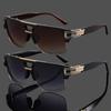 2PCS Couples Fashion Sunglasses Summer Party Vacation Golf Decorative Photo Shoot Holiday Gift for Men And Women XE3790