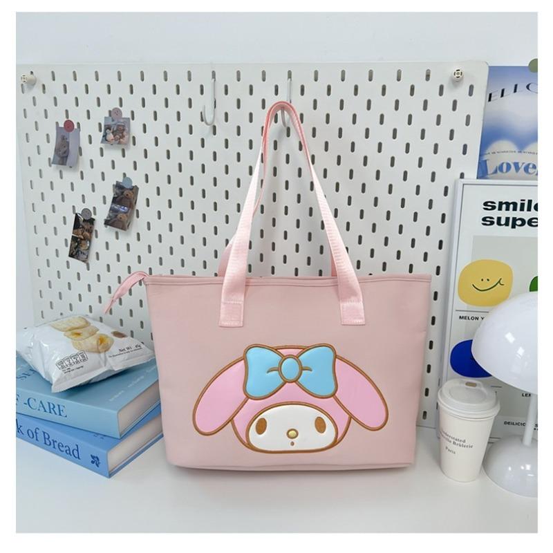 New Fashion Cartoon Large-capacity Commuter Tote Bag Cute and Sweet Girl Style Five-color Portable Shoulder Bag
