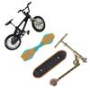 Finger Skate Board Bikes Tech Two Wheels Mini Scooter Fingertip Bmx Bicycle Set Fingerboard Shoes Deck Toys Boys Birthday Gifts