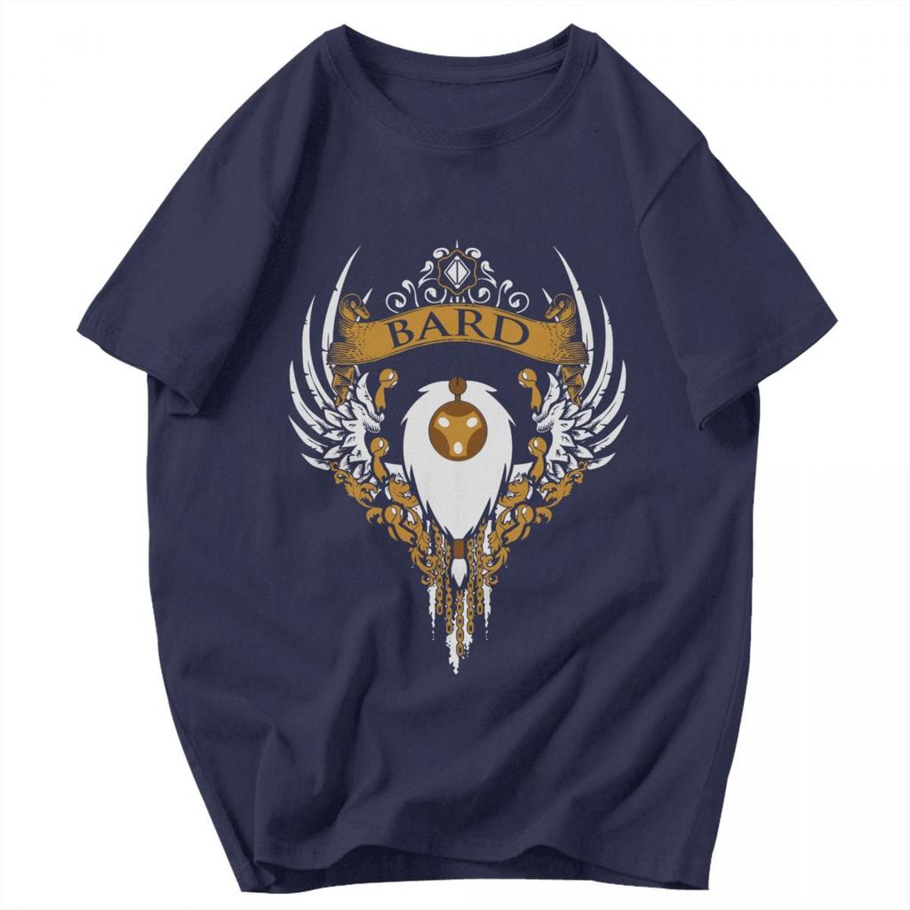 Men T Shirt BARD League Of Legends LOL Game Cotton Y2K Graphic Anime Unisex Clothes T Shirts