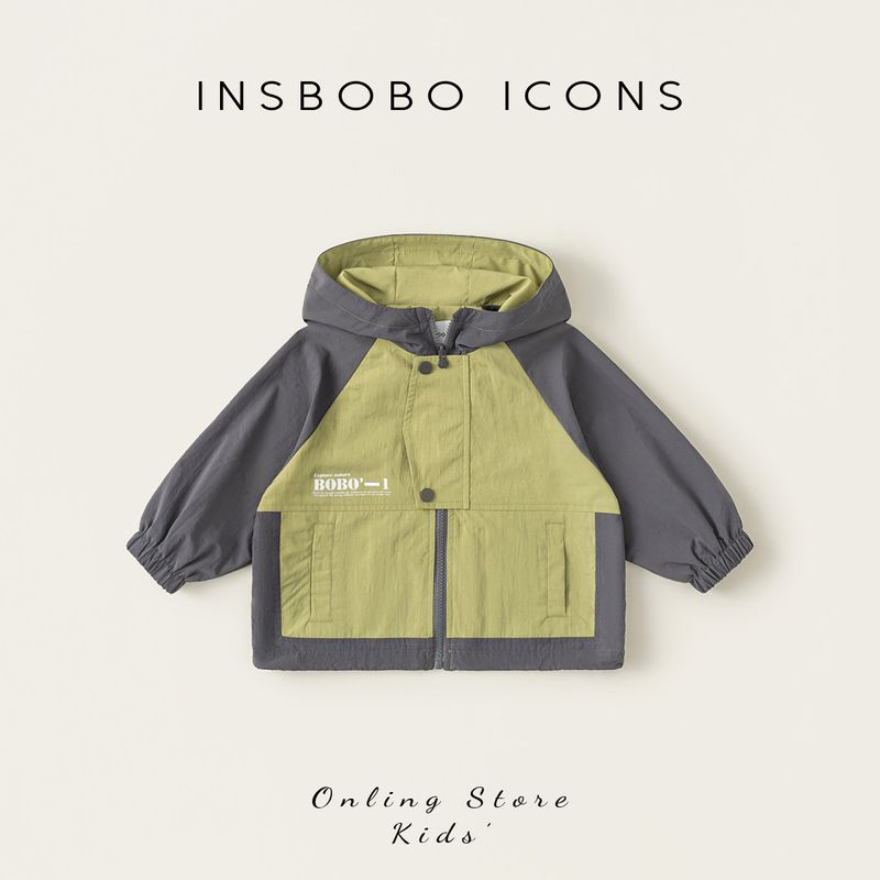 Boys  Jackets 2026 Spring New Style Baby Tops Girls  Outdoor Clothing Children s Stylish Children s Wear Fashionable Jackets Green (Spring and Autumn) 90