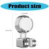 Portable Sturdy ABS Suction Shower Sprayer Holders Bathroom Accessory for Easy Installation In Bathroom Setting
