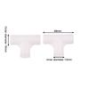 2Pcs Id13Mm Four Five Way Joint Pipe Adapter,Shelf Wardrobe Hook Fittings Plant Support Connector,Garden Watering Irrigation