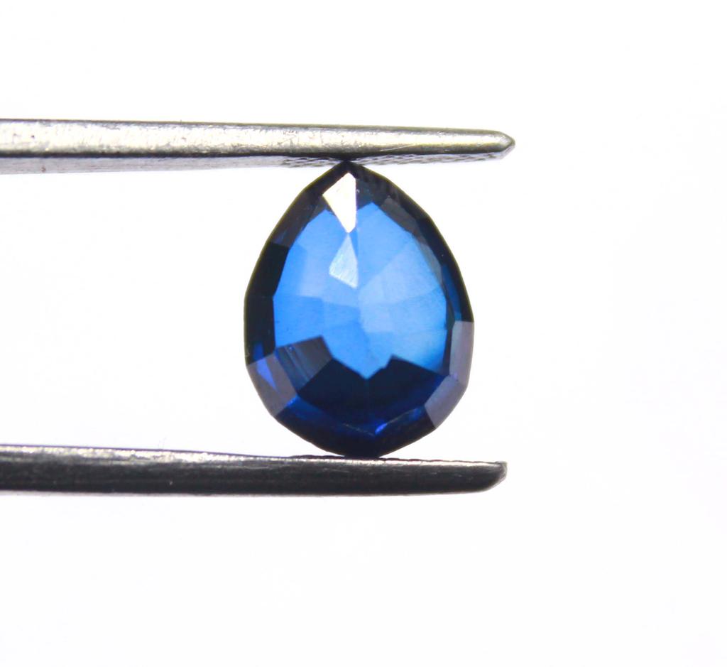 4.40 Carat High-class Quality Pear Shape Blue Sapphire Certified Sri Lanka Gemstone SN542