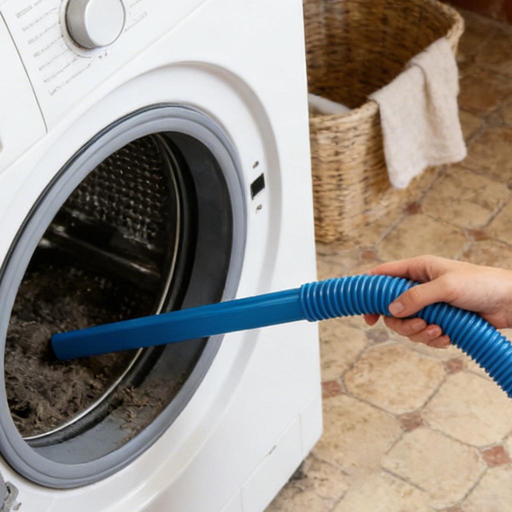 Dryer Vent Cleaner Kit Compatible With Most Vacuum Cleaner, Dryer Lint Brush And Vacuum Hose Attachment With Universal Connector, Quickly Lint Remover