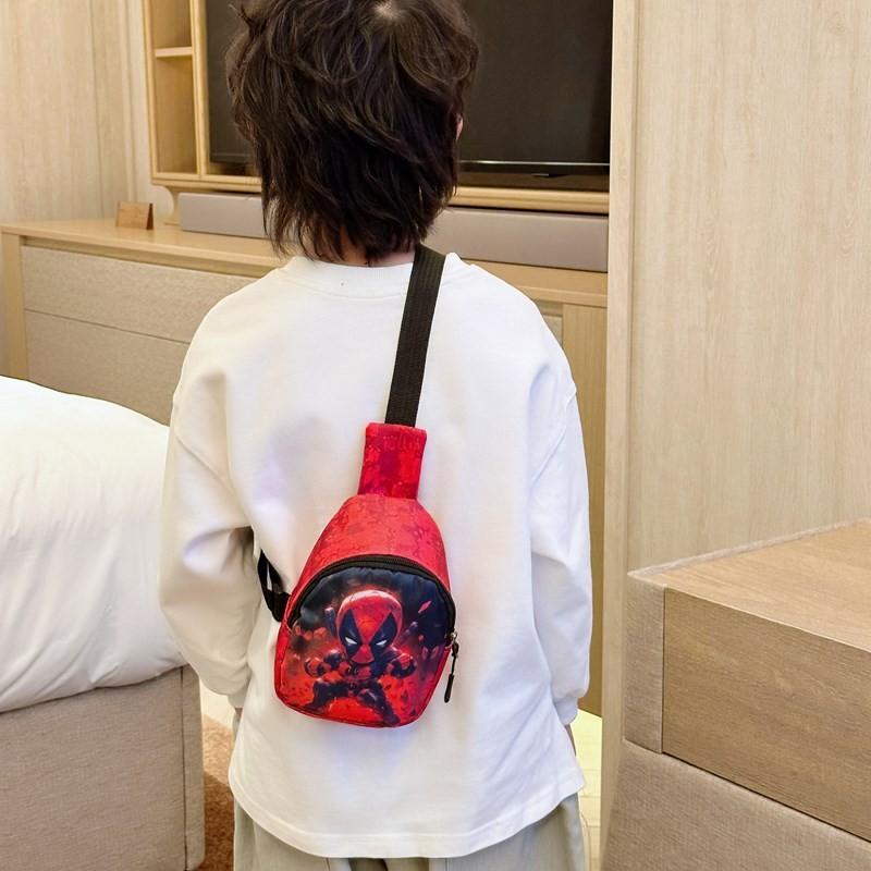 Superhero Printed Cartoon Shoulder Bag Child Outdoor Casual Bag Crossbody