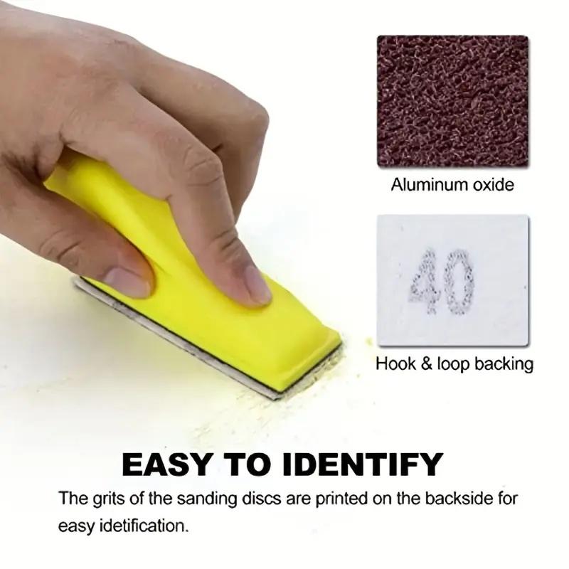 121Pcs Micro Sanding Tool Kit - Perfect for crafts, wood polishing and - Includes mini handle sander and 120 sheets of sandpaper