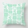 Nordic Fall Home Decor Autumn Throw Pillow Case Sofa Cushion Cover Modern Geometry