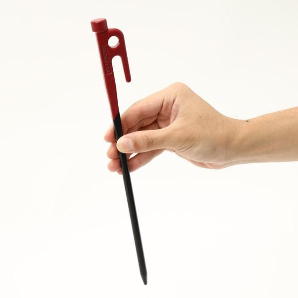 Snowpeak ColoR Hering 30 Zeltnagel Rot R 103 Rd