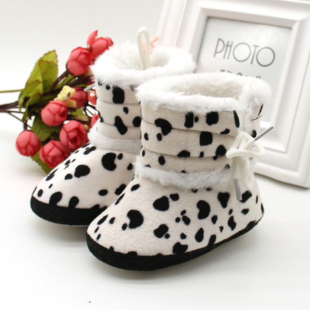 Baby Girls Boys Soft Booties Snow Boots Infant Toddler Newborn Warming Shoes