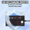 Portable Universal Car Inverter High Power 12V/24V To 220V Power Adapter Multifunction Digital Display Car Converter