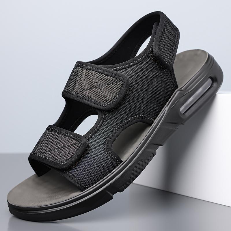 Fashion Men's All-match Mesh Slip-on Sandals Non-Slip Outdoor Walking Shoes for Men Summer Casual Water Shoes New Beach Luxury Sandals