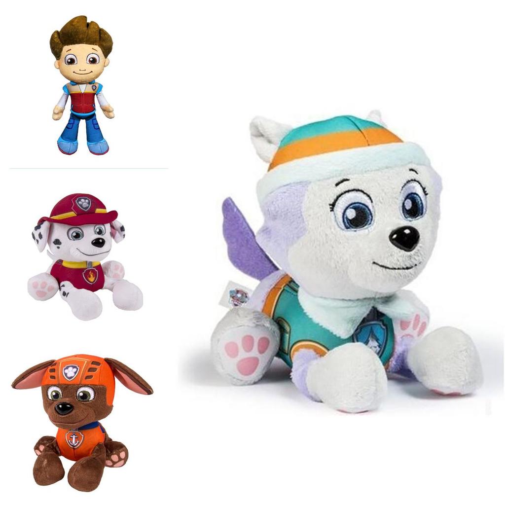 Adorable Paw Patrol Plush Toys Featuring Ryder Marshall Rubble Chase Rocky Zuma Skye