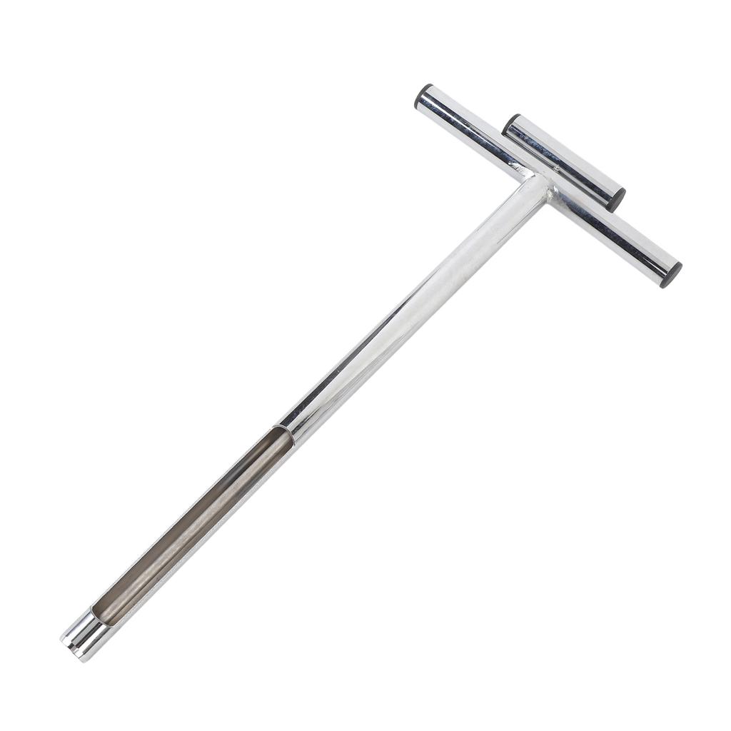 Soil Sample Probe with Ejector Tubular Stainless Steel Rod T Shaped Handle for Plant Care Garden