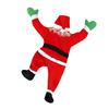 S/L Hanging Santa Claus Decoration Climbing Window Balcony Roof Chimney Climbing Santa Claus Christmas Party Outdoor Ornament