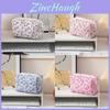 Floral Makeup Bag Large Capacity Organizer With Zipper For Travel And Home Use