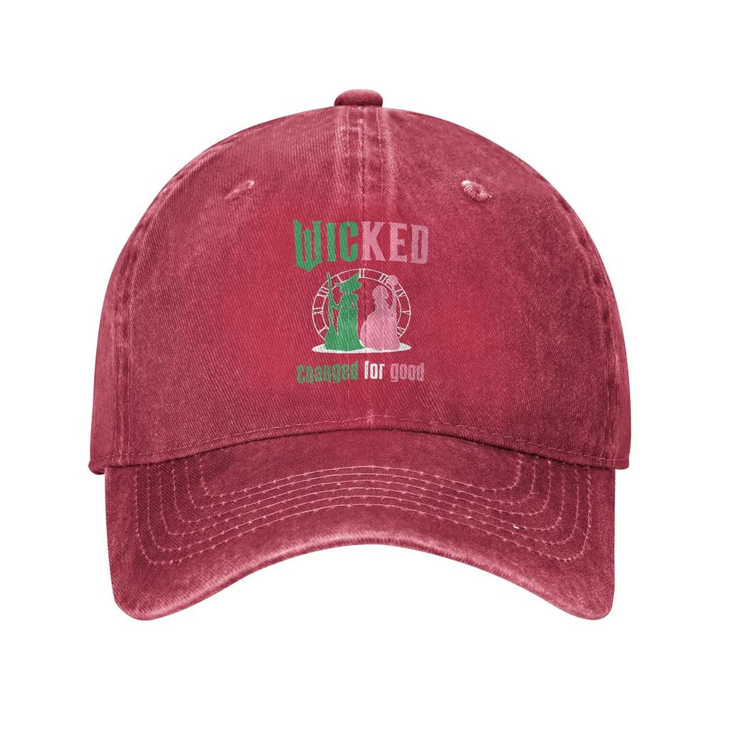 Unisex Wicked The Musical Caps Merch Baseball Caps Casual Changed For Good Trucker Hats Adjustable