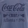 CocaCola Anii '90 Jocurile Olimpice Atlanta 1996 Tricou Vechi cu Mânecă Scurtă S Albastru Bărbați Folosit