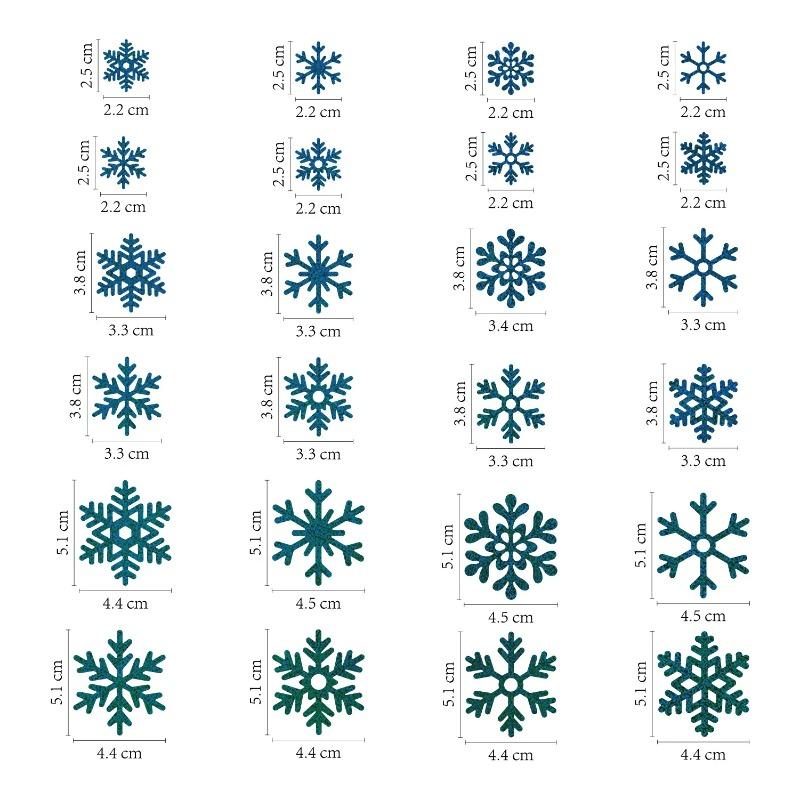 Happy New Year Christmas Wall Winter Snowflake Window Glass Stickers Merry Christmas Decors
